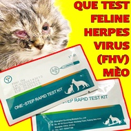 Quick test kit for Herpes (FHV) in cats and reducing birch (FPV) in cats - Tracyanna Cattery