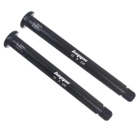 HEPPE Bike Fork Thru Axle MTB Front Fork 15x100 15x110 Boost Thru Axle Ultra light Axle for FOX SC 3