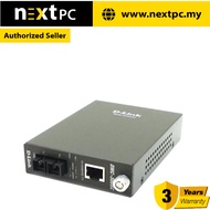 [Ready Stock] D-LINK 100Base-TX to 100Base-FX Media Converter (Multimode 1300nm) - 2km DMC-300SC / 3