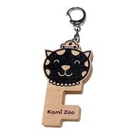 木質手機架鑰匙圈 小金貓 客製化禮物 鑰匙包 手機支架 吊飾 動物