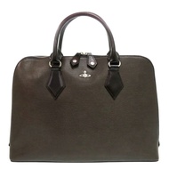 成色極佳 Vivienne Westwood Orb ADVAN 棕色ブラウン公文包商務包手提包 0960 [二手] Vivienne Westwood