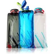 Ganzoo Festival Drinking Bag with Carabiner, Pack of 3, Water Bottle 700 ml, Foldable, Water Bottle 
