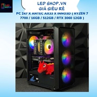 PC 247 x ANTEC AX33 x INNO3D ( Ryzen 7 7700 / 16GB / 512GB / RTX 3060 12GB )