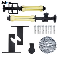 Selens Photography Backdrop 1 Roller Wall Mounting Manual Photo Background Holder Support System Including 2 Hooks 2 Expand Bars 1 Chains And 1 Weight For Home Studio Live Shooting