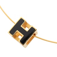 【二手】愛馬仕 HERMES 項鍊 Cage d'H H Cube GP（鍍金）男士項鍊