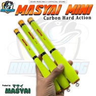 Masyai Mini Hard Action Tegek Fishing Rod, High Quality Carbon Material, Section Length starting fro