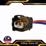 2 Pin Hyundai Matrix Getz Ignition Coil 1-4 & 2-3 Socket Connector Made in Malaysia