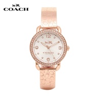 [Authentic FREE BRACELET] Coach Delancey Rose Womens Fashion Watch