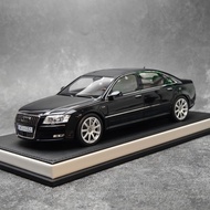 MOTORHELIX MH1/18 Audi Audi Audi A8L W12 2008 Resin Sealed Car Model