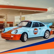 Porsche 964 Carrera RS Gulf Series 1/24 Scale Diecast Model Car with Sound Lighting