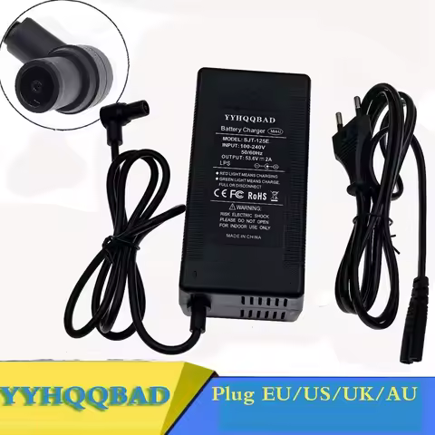 53.6v Charger For 48V li-ion battery with for Mi4 Ultra Pro 2nd Gen Navee S65 N65i S40 S60 Accessory