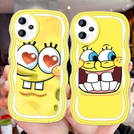 D-42 Spongebob Transparent Casing for Realme 9i 9 Pro Plus C35 14X 14T C30 C31 14 5G Case