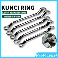 8-24mm Ring Spanner Set, Tools, Ring Spanner, Corrosion-Resistant and Anti-Slip Spanner Wrench