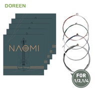 DOREEN 1 Set Fiddle String, Replacement Nickel String Naomi Violin String, Violin Accessories G D a 