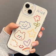 Colorful cartoon graphics transparent soft case Oppo A6 Pro Note 70 Reno 14F C71 A5x A3x A5i A5 Pro 