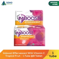 Imboost Effervescent With Vitamin C Tropical Fruit - 1 Tube @8 Tablet