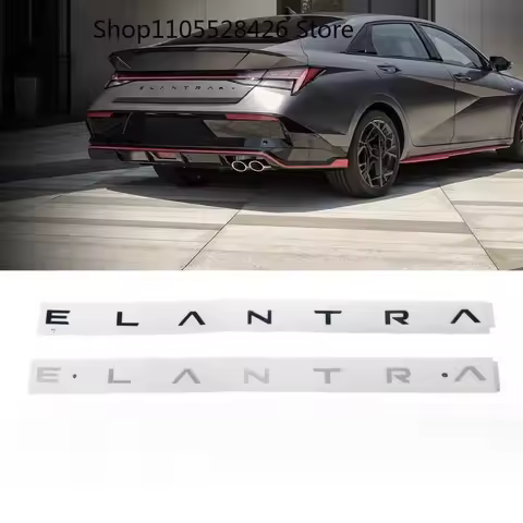 For 2023 24 25 models of the Elantra Seventh Generation The new letter logo version ELANTRA Car Rear