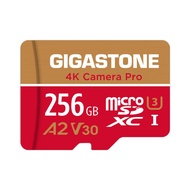 GIGASTONE 4K Camera Pro microSDXC UHS-Ⅰ U3 A2V30 256GB 攝影記憶卡
