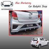 PERODUA AXIA '2020 REAR DIFFUSER TAKERO