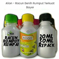 Racun Benih Rumput ALION Racun PraCambah Tahan Lama BAYER / 20mL~ 50mL REPACK /  Bayer Agriscience A