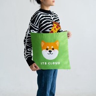 柴犬抱枕 赤柴/黑柴/白柴 方形枕頭 可換底色