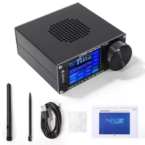 2025 hot sale Custom 4.17 Official Registered ATS25 Max Decoder Si4732 Full Band Radio Receiver FM R