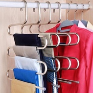 Pants Hanger Trousers Organizer Hanging Clothes Rack Hanger Layers Clothing Storage Space Saver