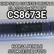 CHIPSTAR CS8673E ORIGINAL CS8673 Cs 8673 CLASS D 2x40W 80W SMD