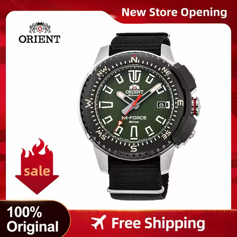 Orient M-Force Automatic Black Dial Men's Watch RA-AC0L03B00B