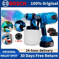 BOSCH 9980VF Cordless Paint Sprayer Electric Paint Spray Gun Battery Operated Spray Tool Mesin Penge