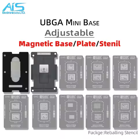 CPU BGA Reballing Stencil Template For iPhone 16 15 14 Plus 13 iPad A18 A16 A17 Pro A15 A14 A13 A12 