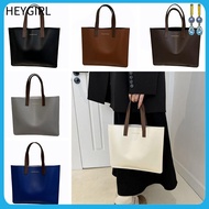 HEYGIRL PU Tote Bag Multicolor Large Capacity Tablet PC Handbag Creative Casual Document Laptop Briefcases Daily Commutting
