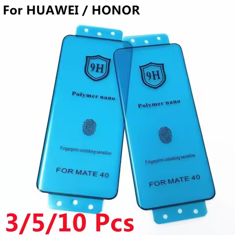 Soft 9H Polymer Nano Screen Protector For Huawei P40 P50 P60 Mate 50 60 HONOR 70 80 90 100 200 Magic