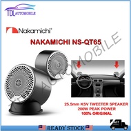 NAKAMICHI NS-QT65 200W 25.5mm KSV Car Compact Mid Tweeter Speaker System