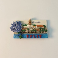 Crodia Historical Famous City Split Tourist Souvenirs Creative Three-Dimensional Landmarks Building 