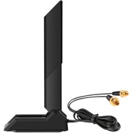 External WiFi 6 6E Tri-Band Antenna 6GHz 5.8GHz 2.4GHz Magnetic Base Antenna with RP-A Connector for