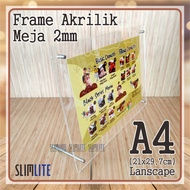 Acrylic Poster Frame A4 Size Display Table | Acrylic Poster A4 | A4 Acrylic Poster Frame | A4 Acryli
