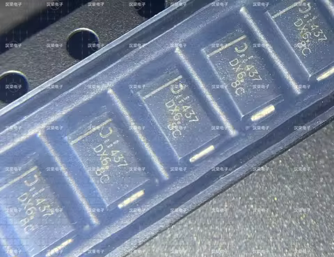 20PCS/50PCS/100PCS/1000PCS SDT5A60SA SDT5A60SA-13 silk screen DX6 (DIODE SCHOTTKY 60V 5A SMA) New an