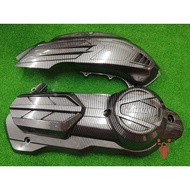 Yamaha NVX 155 V2 Accessories Cover 2 in 1 Air Filter Pulley Belting Engine Cover Carbon NVX V2 VVA 
