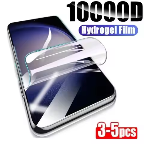 3-5Pcs Hydrogel Film For Huawei Y6 Ii Y5 Ii Y3 Ii 9H Screen Protector Y6 Y5 Y7 2017 2018 2019 Y5 Pri