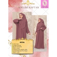 (FREE POSTAGE) ADELINE KAFTAN BY HAURABELLE SET JUBAH ATTACH TUDUNG BAJU MUSLIMAH VIRAL IRONLESS PLUS SIZE HOME SERIES