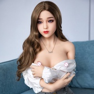 ✑☞AILIJIA Small Breast Sex Doll B Cup Male Masturbation Love Dolls with Flexible Metal Skeleton 3D Toy 3 Holes Pussy To