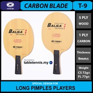 Yinhe T-9 Balsa Carbon Blade Table Tennis Yinhe T9 Racket Bat Paddle Suitable for Long Pimples Playe