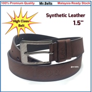 Men Belt/ Men Synthetic Leather Belt/ Tali Pinggang Lelaki Kulit Tiruan/ Men Belt/ Pin Buckle Tahan/