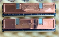 Corsair DDR3 2400 DIMM, 8 G kit, with low profile copper heatsink from Revoltec, 1.65 v