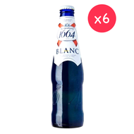 1664 小麥白啤酒 Wheat Kronenbourg 1664 Blanc Beer  (Bottle - 6 x 330ml)#BEST BEFORE 14,MARCH,2024