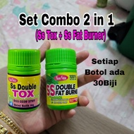 Set Ss Combo 2 in 1 - Ss Double Fat Burner + Ss Double Tox
