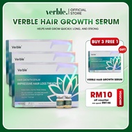 Verble Hair Growth Serum Erhair Regrowth Loss Fast For Hair Growth Reduces Fall 7 bottles/ boxes