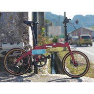 Geometric Michi V3 2021 20" Folding Bike Alloy 1x10 Speed Hydraulic Brake System (basikal lipat) Fol