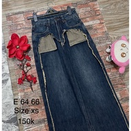 Coordinated jeans, size S, xs